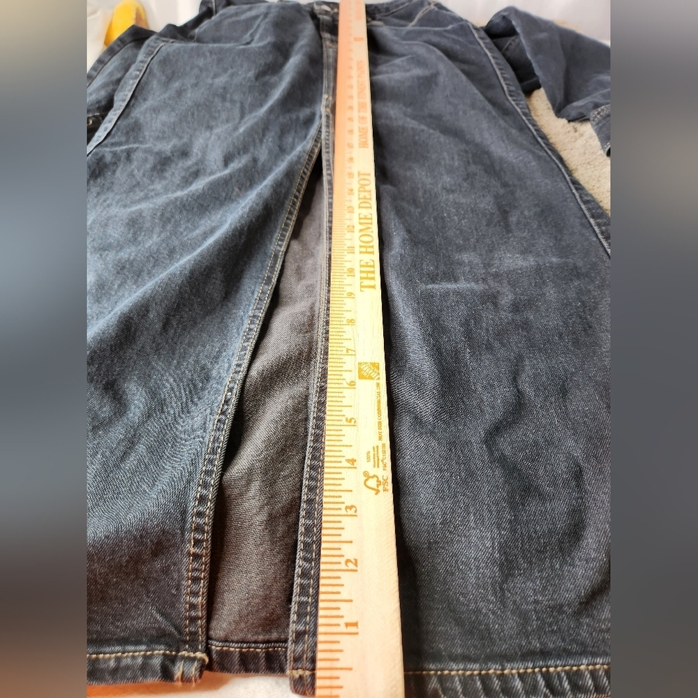 Women's Long Sleeve Denim Maxi Dress - Universal Thread Black Wash 0 - Picture 14 of 15
